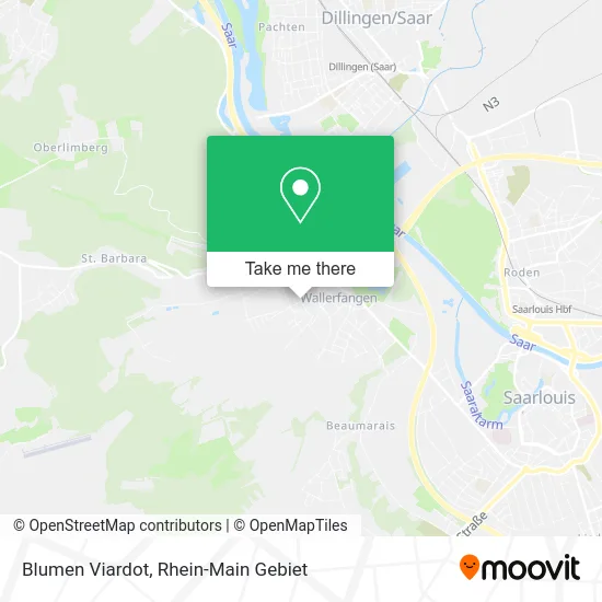 Карта Blumen Viardot