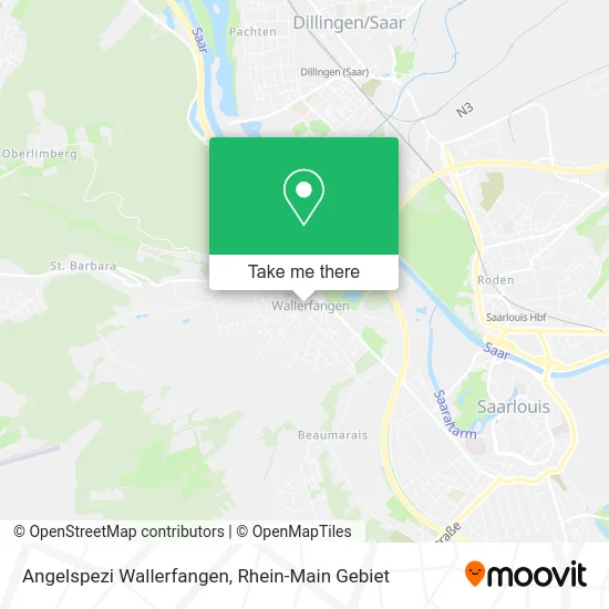 Карта Angelspezi Wallerfangen