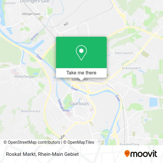 Карта Roskat Markt