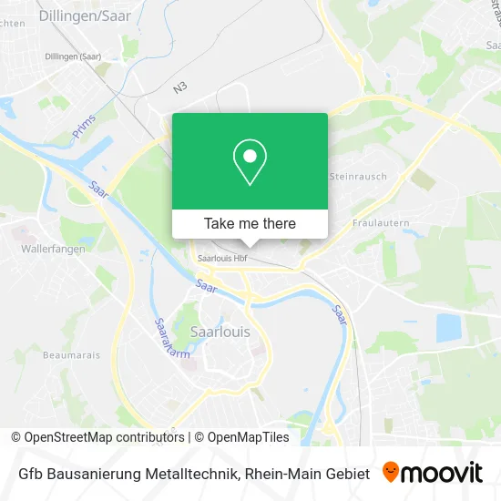 Карта Gfb Bausanierung Metalltechnik