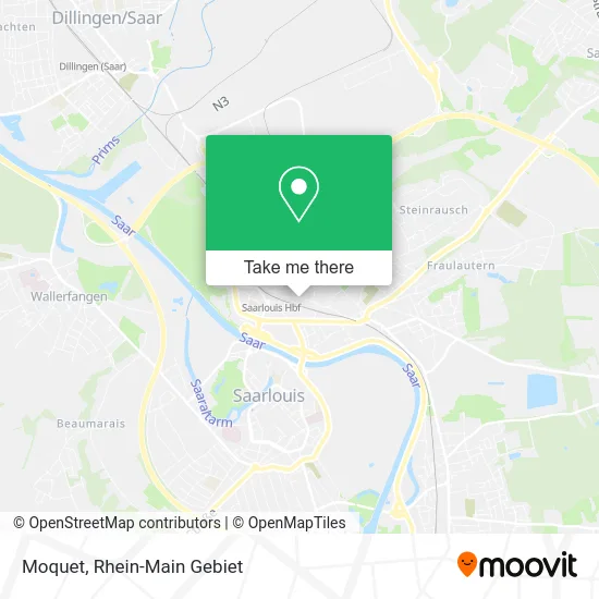 Карта Moquet