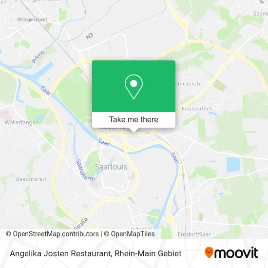 Карта Angelika Josten Restaurant