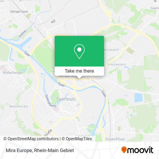 Карта Mira Europe