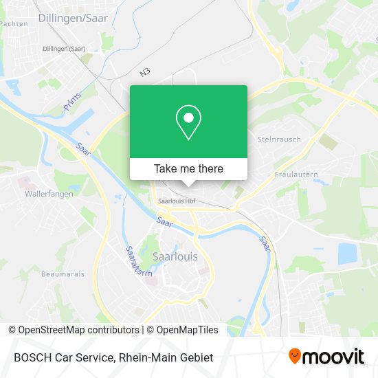 Карта BOSCH Car Service