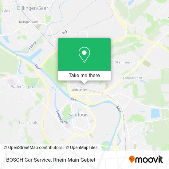 Карта BOSCH Car Service