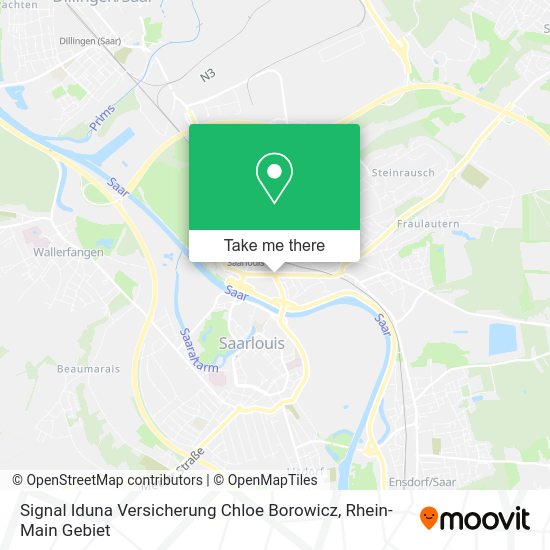 Карта Signal Iduna Versicherung Chloe Borowicz