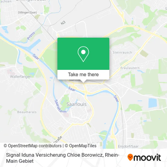 Карта Signal Iduna Versicherung Chloe Borowicz