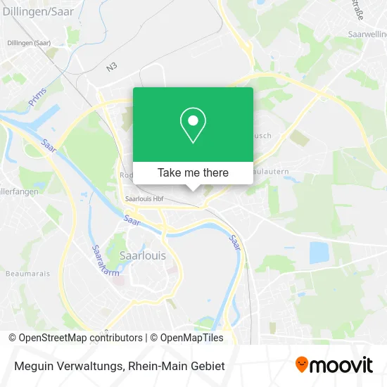Карта Meguin Verwaltungs