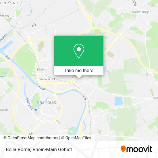 Карта Bella Roma