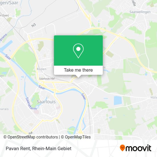 Карта Pavan Rent