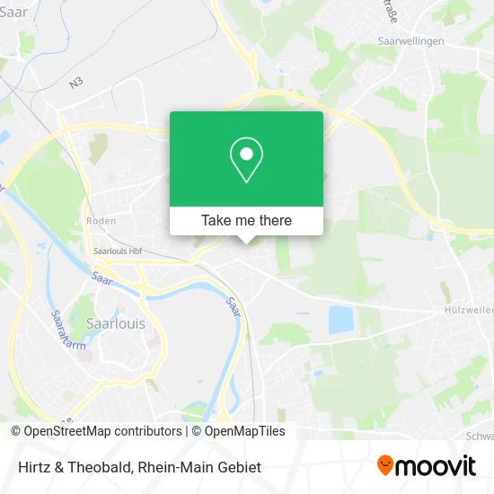 Карта Hirtz & Theobald