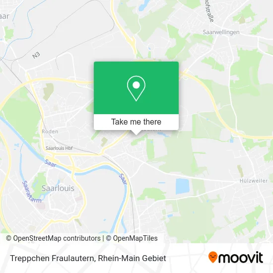 Карта Treppchen Fraulautern