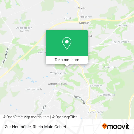 Карта Zur Neumühle