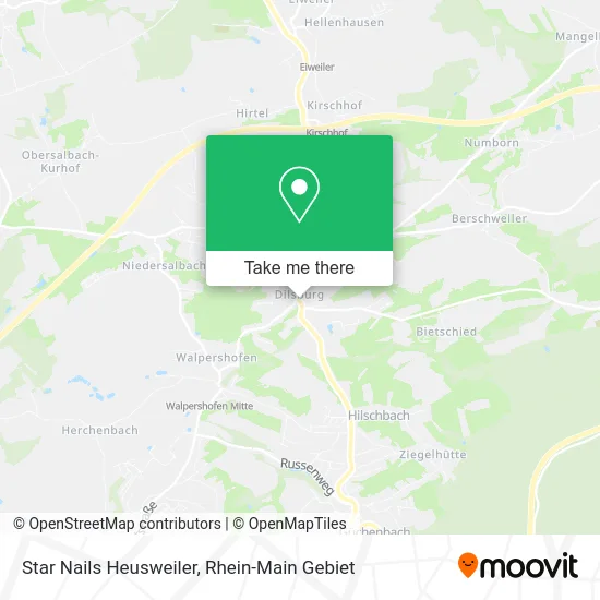 Карта Star Nails Heusweiler