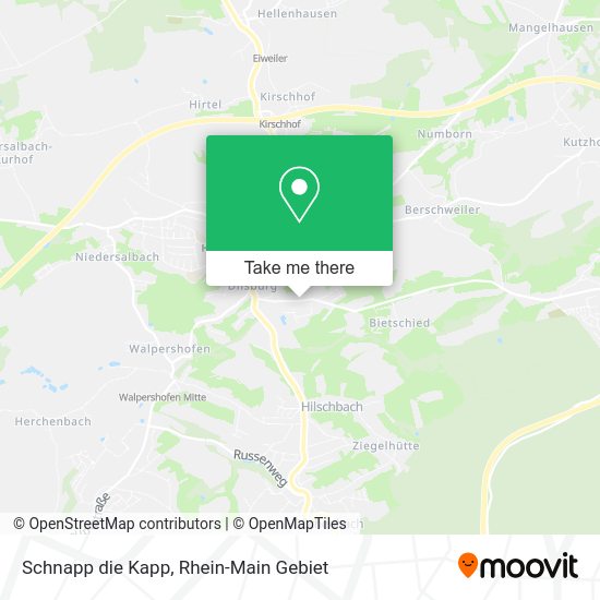 Карта Schnapp die Kapp