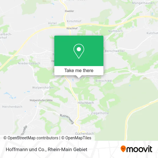 Карта Hoffmann und Co.