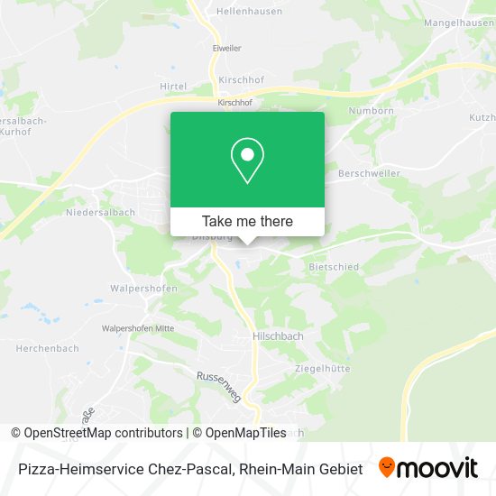 Карта Pizza-Heimservice Chez-Pascal