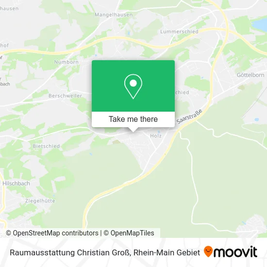 Карта Raumausstattung Christian Groß