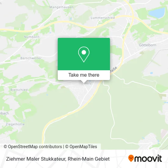 Карта Ziehmer Maler Stukkateur