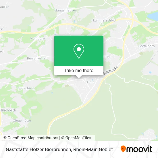 Карта Gaststätte Holzer Bierbrunnen