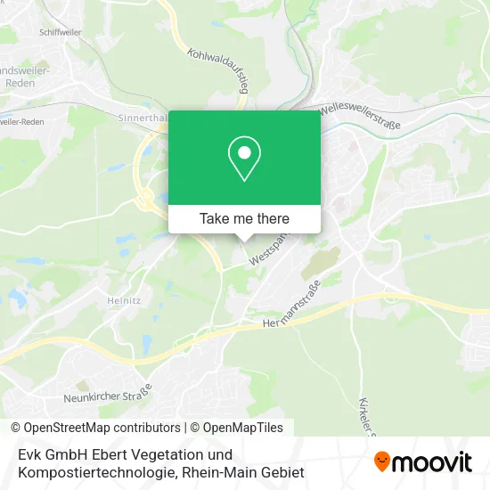 Карта Evk GmbH Ebert Vegetation und Kompostiertechnologie