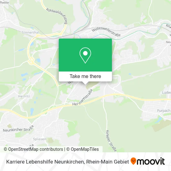Карта Karriere Lebenshilfe Neunkirchen
