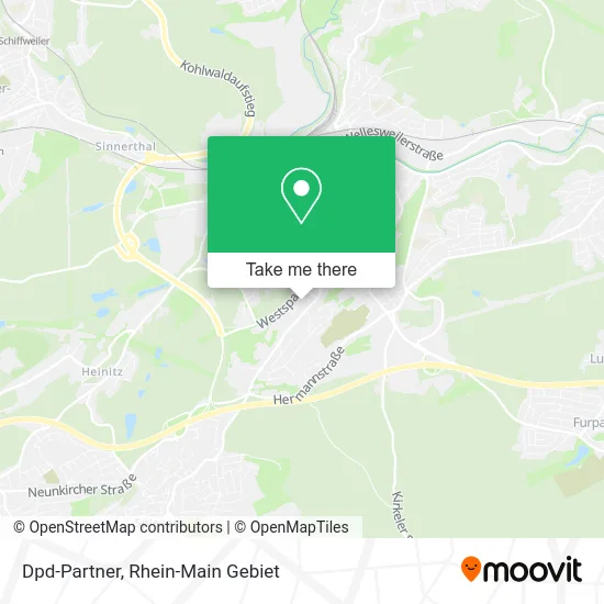 Dpd-Partner map