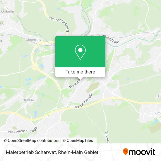 Карта Malerbetrieb Scharwat