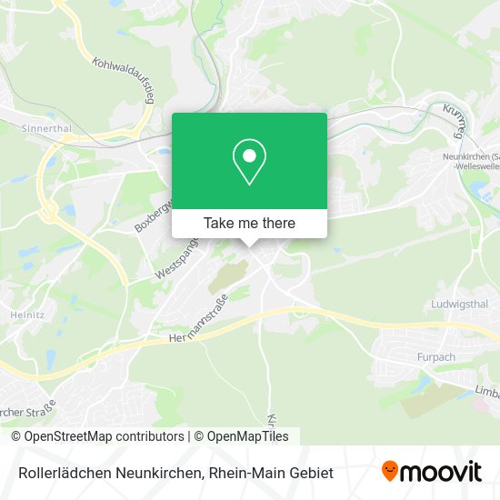 Карта Rollerlädchen Neunkirchen