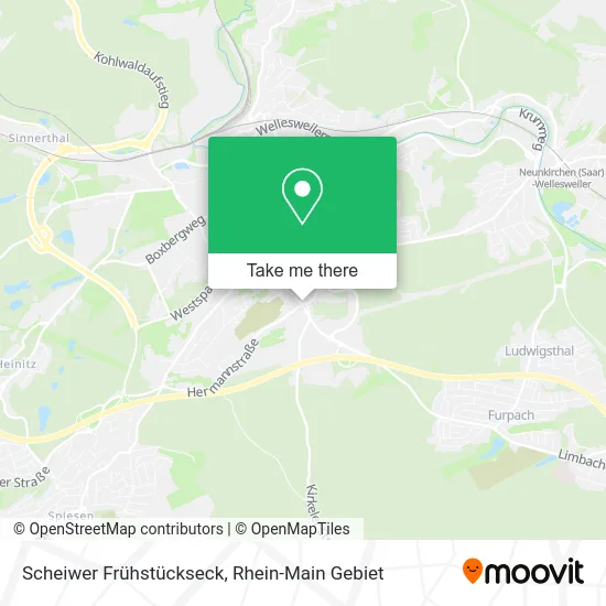 Карта Scheiwer Frühstückseck
