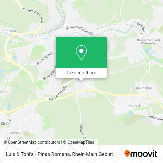 Карта Luis & Toni's - Pinsa Romana