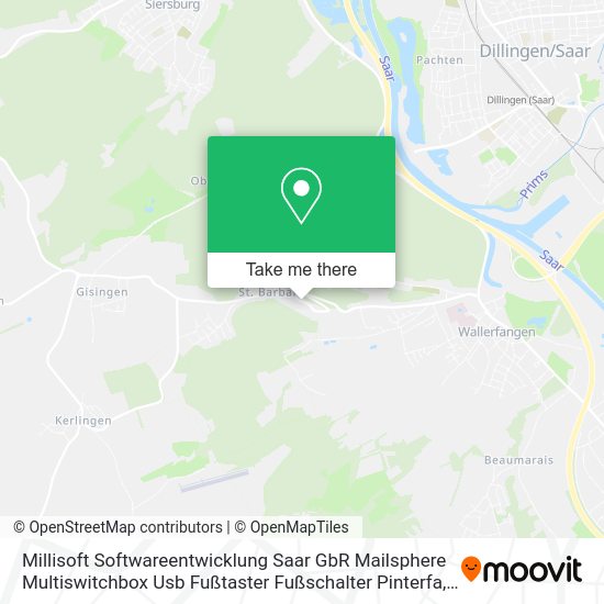 Millisoft Softwareentwicklung Saar GbR Mailsphere Multiswitchbox Usb Fußtaster Fußschalter Pinterfa map