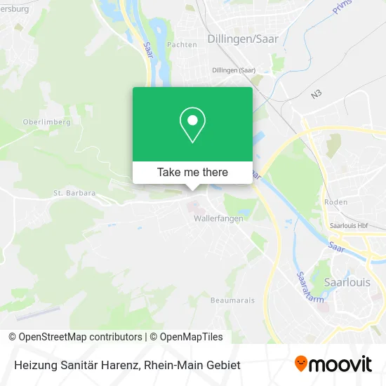 Карта Heizung Sanitär Harenz