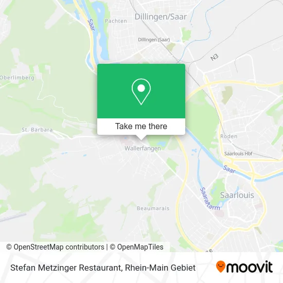 Карта Stefan Metzinger Restaurant