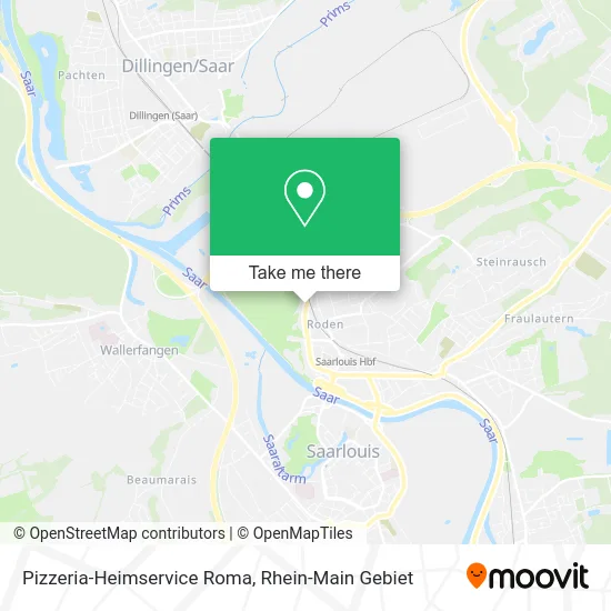 Карта Pizzeria-Heimservice Roma