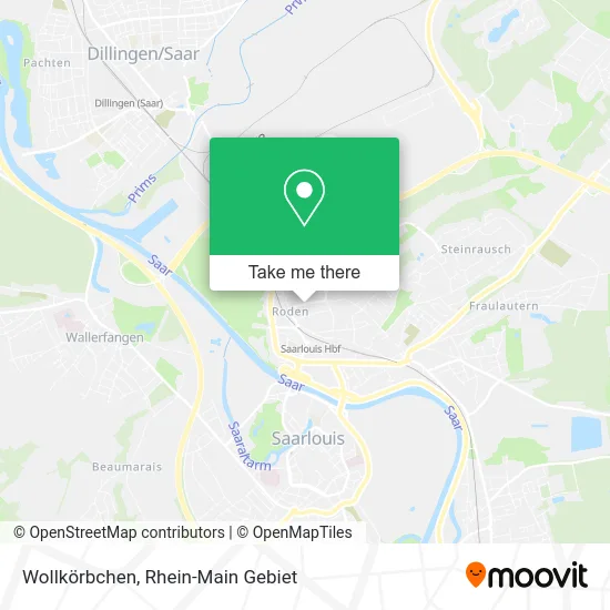 Карта Wollkörbchen