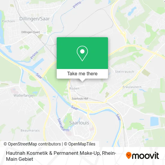 Карта Hautnah Kosmetik & Permanent Make-Up