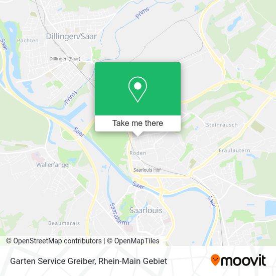 Карта Garten Service Greiber