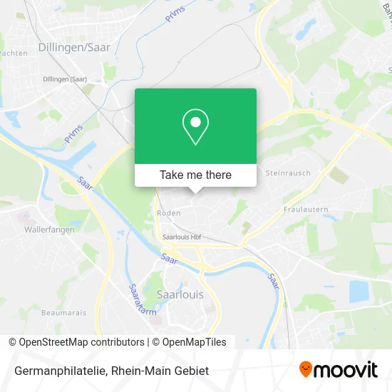 Карта Germanphilatelie