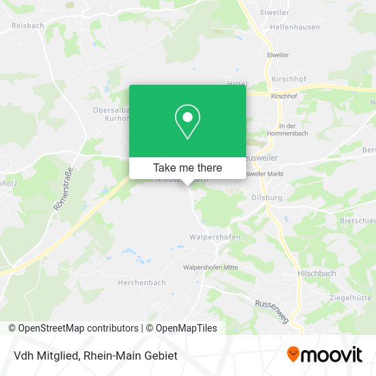 Карта Vdh Mitglied