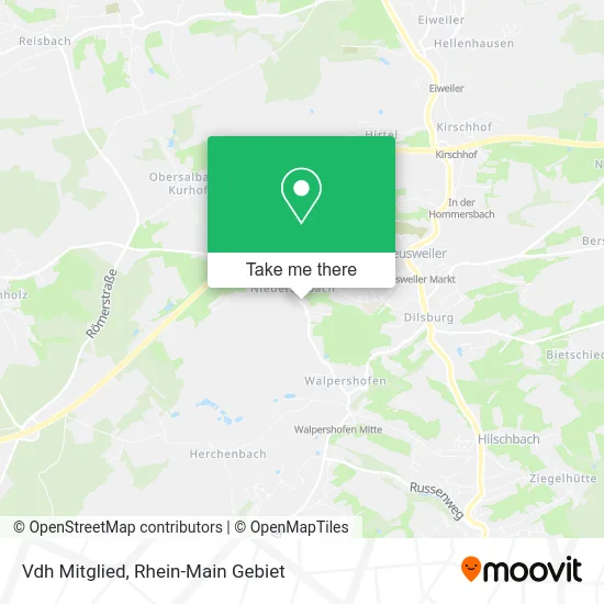 Карта Vdh Mitglied