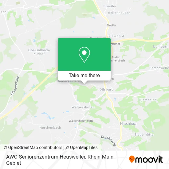 Карта AWO Seniorenzentrum Heusweiler