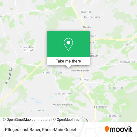 Карта Pflegedienst Bauer