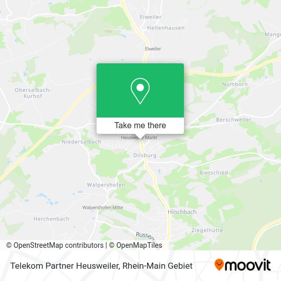Карта Telekom Partner Heusweiler