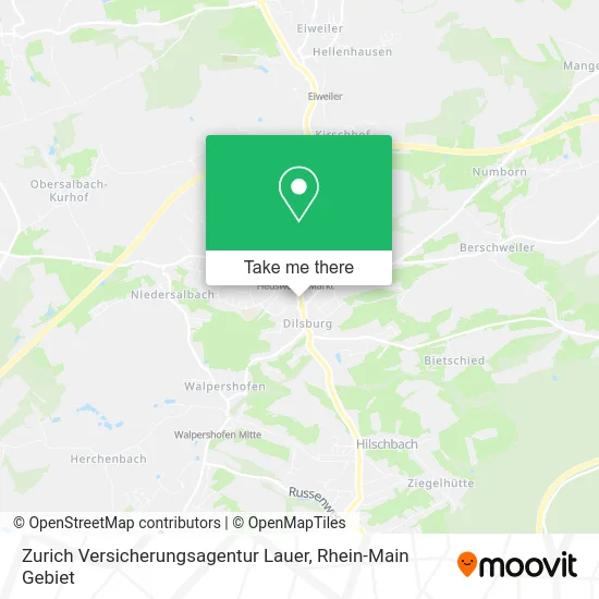 Карта Zurich Versicherungsagentur Lauer