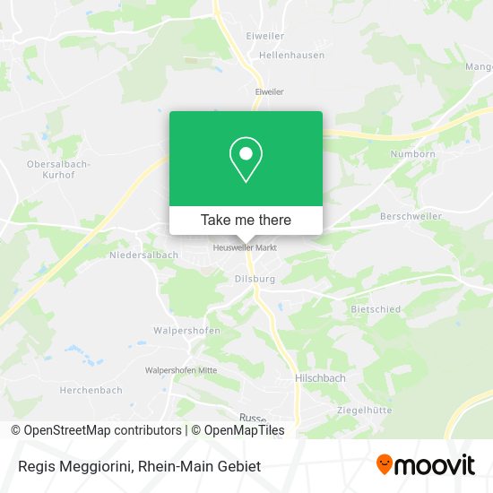 Карта Regis Meggiorini