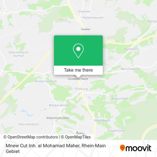 Карта Mnew Cut Inh. al Mohamad Maher