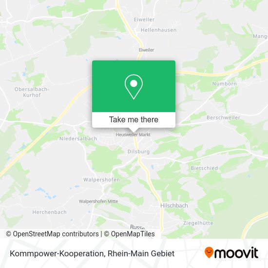 Карта Kommpower-Kooperation