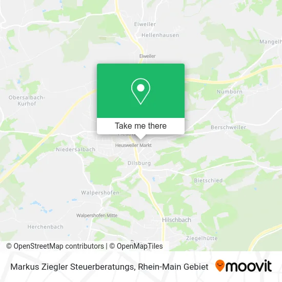 Карта Markus Ziegler Steuerberatungs