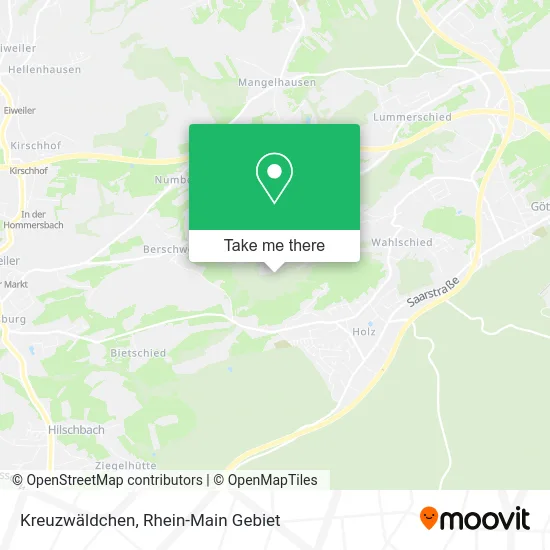 Карта Kreuzwäldchen